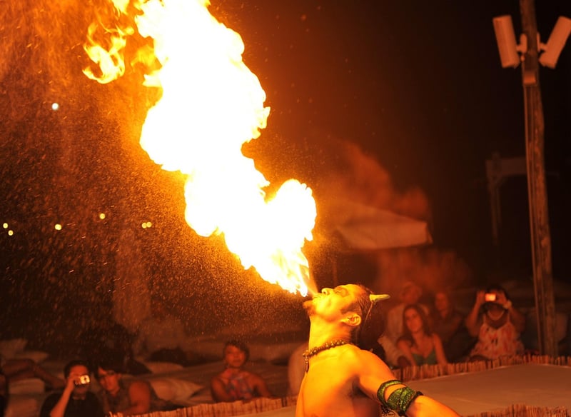 Fire Dancing Show